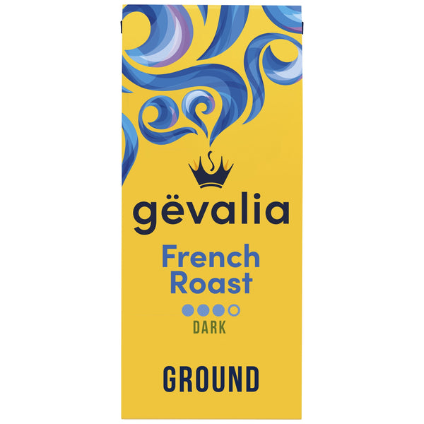 (6 pack) Gevalia French Roast Ground Coffee, 12 oz. Bag