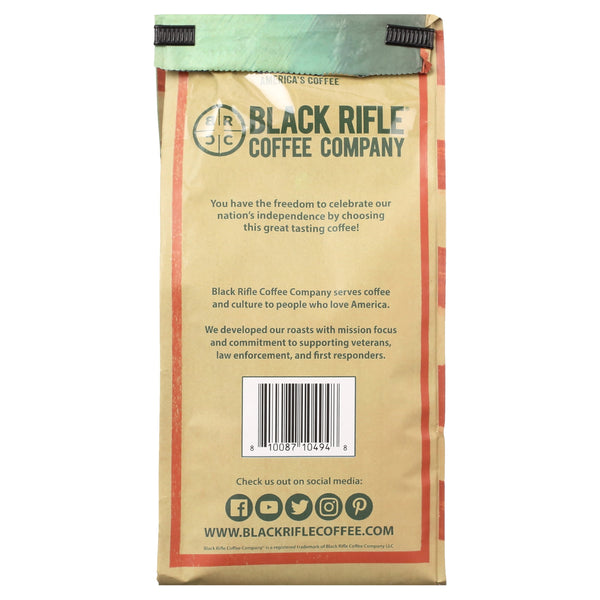 (6 pack) Black Rifle Coffee Spirit of '76, Medium Roast, Ground Coffee, 12 oz