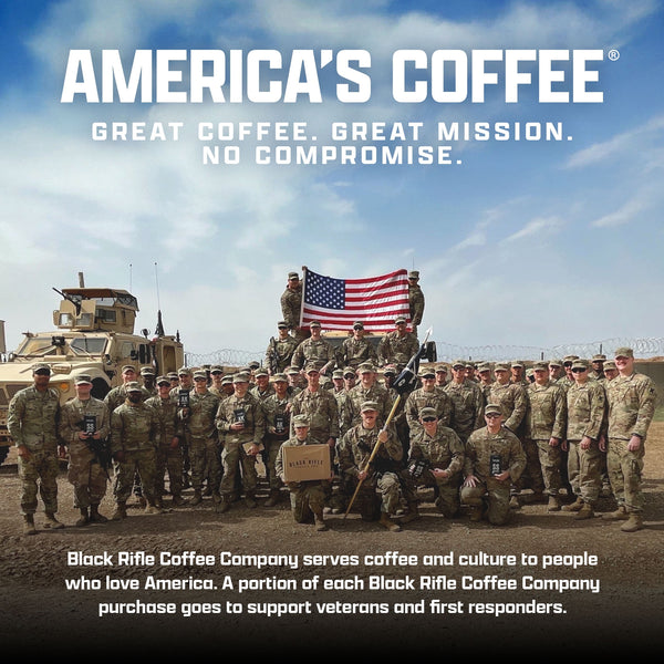 Black Rifle Coffee Company Fur Missile, Medium Roast, Ground Coffee, 12 oz