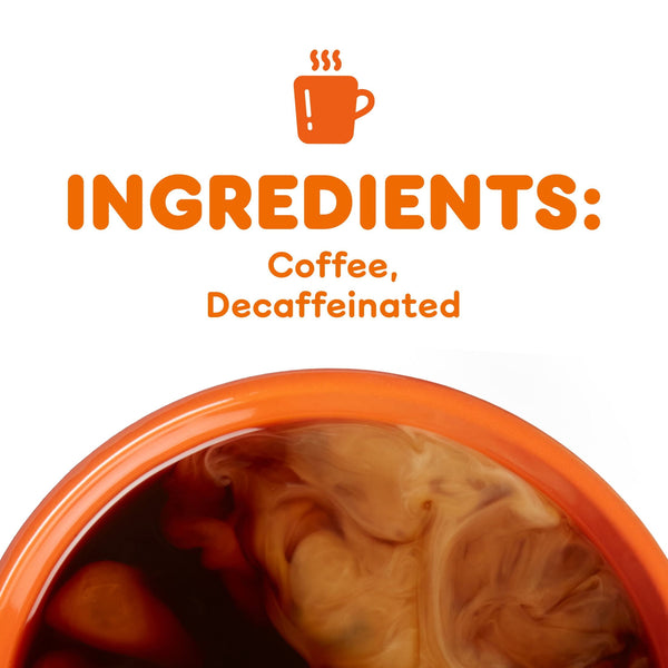 Dunkin’ Decaf Medium Roast Ground Coffee, 30 oz Canister