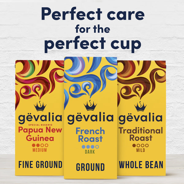 (6 pack) Gevalia French Roast Ground Coffee, 12 oz. Bag