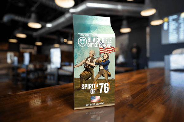 (6 pack) Black Rifle Coffee Spirit of '76, Medium Roast, Ground Coffee, 12 oz