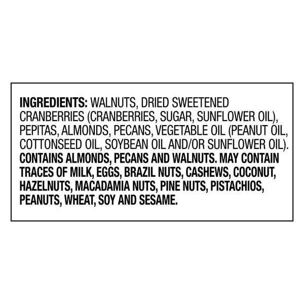 (5 pack) Great Value Omega-3 Trail Mix, 1.5 oz, 8 Count