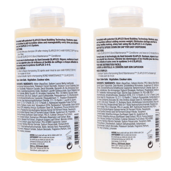 Olaplex Bond Maintenance No. 4 Shampoo & No. 5 Conditioner, 8.5 oz Combo Pack