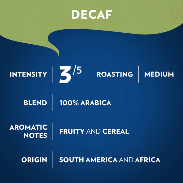 Lavazza Decaf Ground Coffee, Medium Roast, 100% Arabica, 12 oz Bag (Pack of 6)