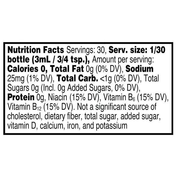 (12 pack) Great Value Liquid Drink Enhancer Lemonade, 3.11 fl oz