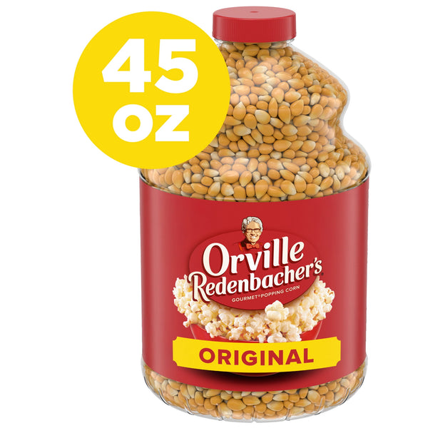(6 pack) (6 pack) Orville Redenbacher's Original Gourmet Yellow Popcorn Kernels, 45 oz.