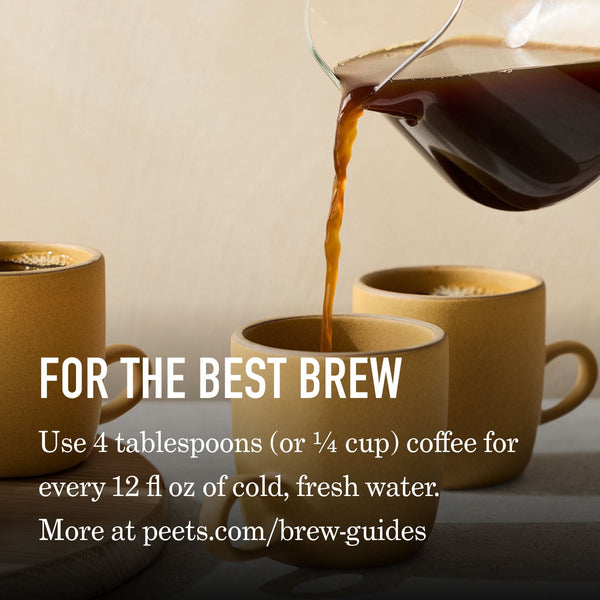 (6 pack) Peet's Coffee Luminosa Breakfast Blend Premium Light Roast Ground Coffee, Arabica, 10.5 oz