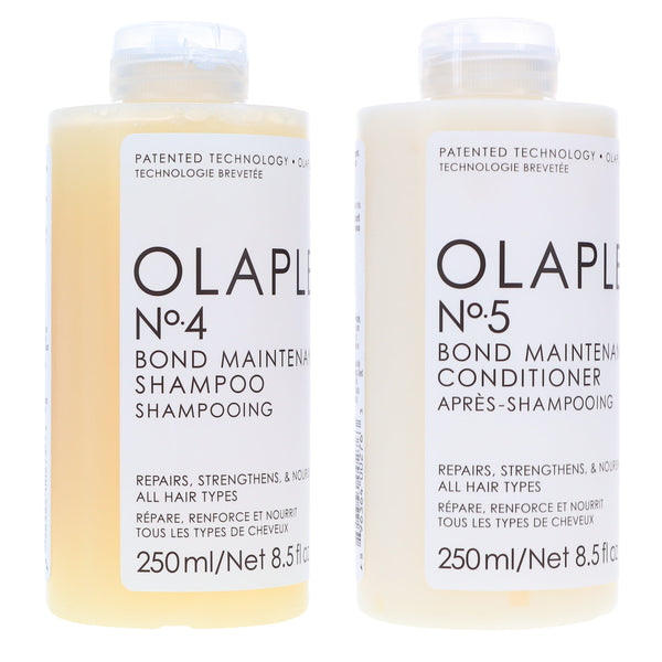 Olaplex Bond Maintenance No. 4 Shampoo & No. 5 Conditioner, 8.5 oz Combo Pack