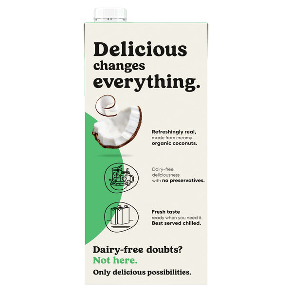 (12 pack) So Delicious Dairy Free Shelf Stable Vegan and Gluten Free Unsweetened Organic Coconut Milk Carton, 32 fl oz