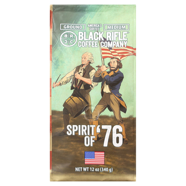 (6 pack) Black Rifle Coffee Spirit of '76, Medium Roast, Ground Coffee, 12 oz