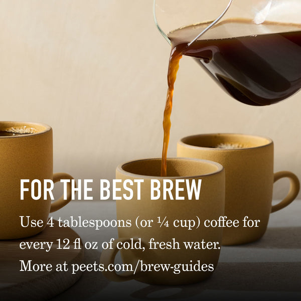 (6 pack) Peet's Coffee Luminosa Breakfast Blend Premium Light Roast Ground Coffee, Arabica, 10.5 oz