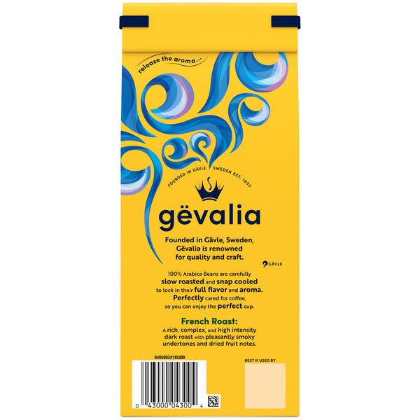 (6 pack) Gevalia French Roast Ground Coffee, 12 oz. Bag