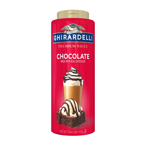 (6 pack) GHIRARDELLI Premium Chocolate Sauce, 16 oz Bottle